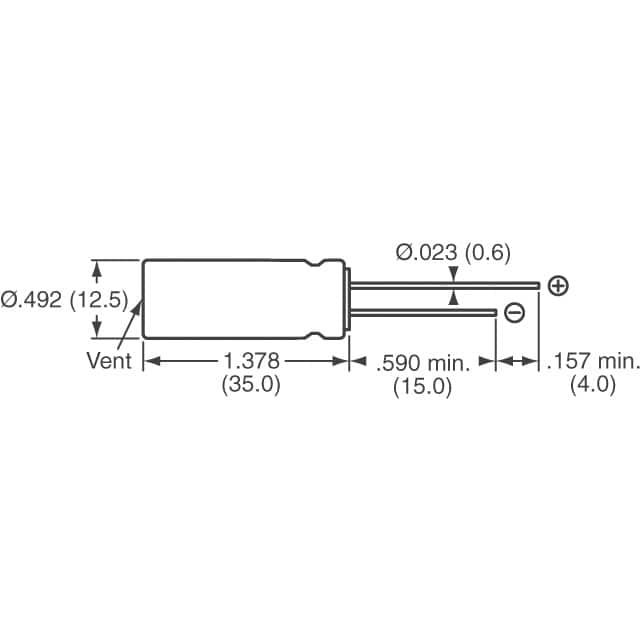 EKZE250ELL222MK35S United Chemi-Con  Condensateurs électrolytiques en aluminium